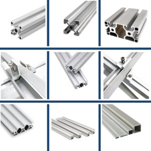 6-Series Anodized customized Aluminum Extrusion Profile-1