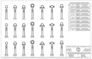 Adjustable Pipe Supports