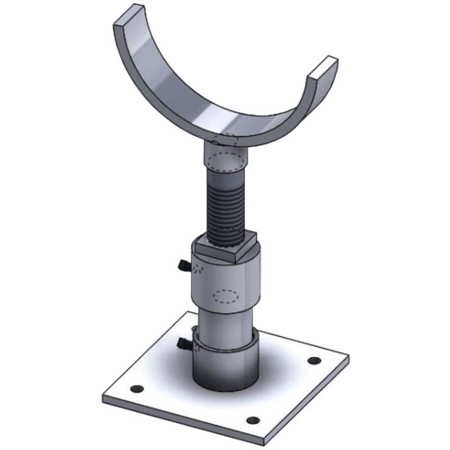 Adjustable Pipe Saddle Supports Kit