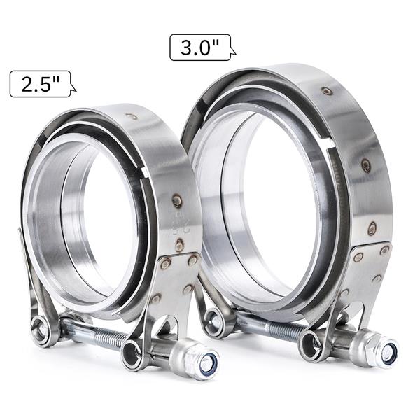 T-Bolt V Band Clamp With Flange