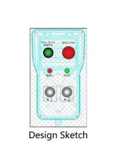 two_way_single_speed_switch_industrial_remote_control
