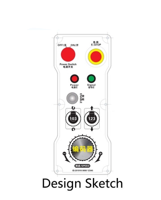 Floor Grinding Machine Remote Control